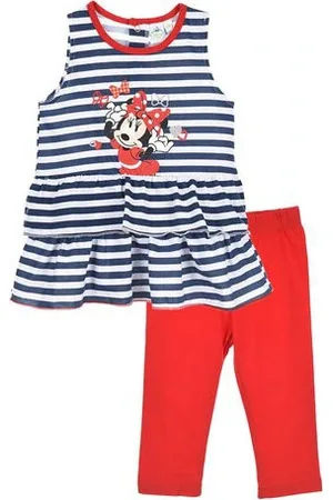 Minnie Disney dívčí set šaty+legíny