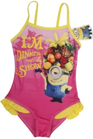 Minions Mimoni růžové plavky s volány