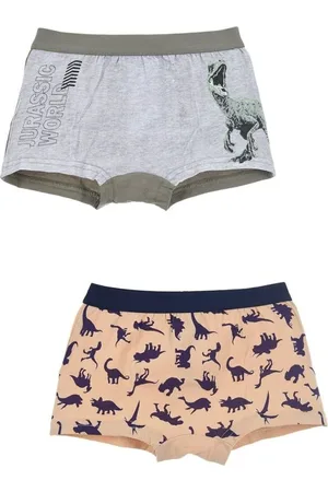 Jurassic World Chlapecké boxerky - šedá/béžová