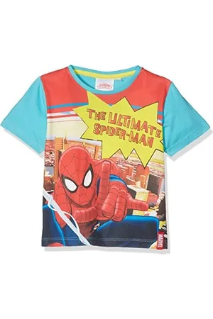 SPIDERMAN Spider-Man chlapecké barevné tričko s krátkým rukávem