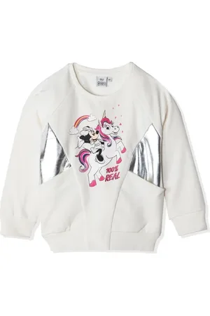 Minnie Disney - smetanová dívčí mikina s potiskem