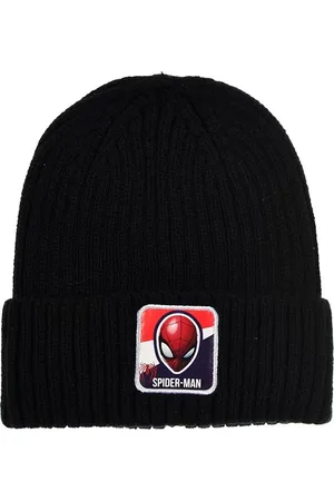 SPIDERMAN Marvel Spider-man černá chlapecká čepice