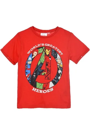 Marvel Červené chlapecké tričko Marvel