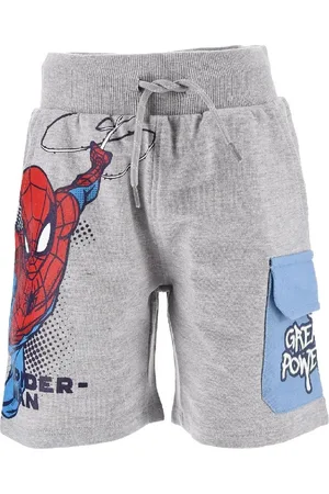 SPIDERMAN Šedé šortky Spider-Man s kapsami