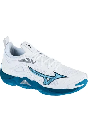 Mizuno Bílo-modré pánské tenisky Wave Momentum 3 V1GA231221