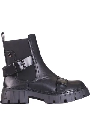 GOODIN Černé workery na platformě GD-XR-628B