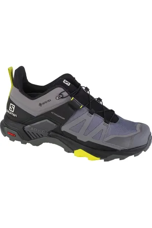 Salomon Šedé turistické tenisky X Ultra 4 GTX 416229