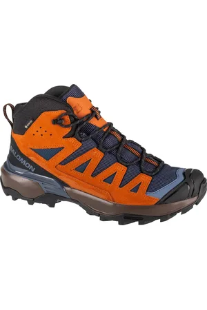 Salomon Hnědo-šedé pánské turistické boty X Ultra 360 Ltr Mid GTX 475707