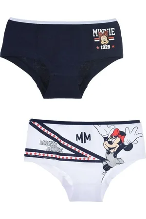 Minnie Dívčí kalhotky Disney - modrá/bílá