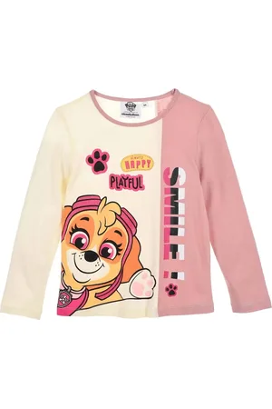 Paw Patrol Růžovo-krémové tričko pro dívky