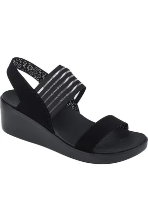 Skechers Černé dámské sandály Arch Fit Rumble - Modernistic 119340-BBK
