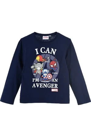 Marvel Modré chlapecké tričko