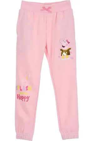 Peppa Pig Prasátko Peppa světle růžové tepláky