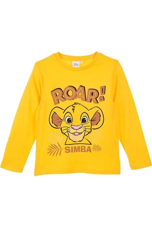 The Lion King Žluté chlapecké tričko Disney