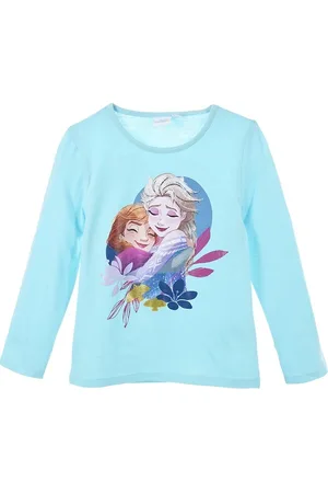 Frozen Disney - světle modré dívčí tričko