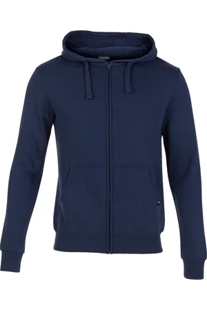 Joma Tmavě modrá mikina na zip Jungle Hoodie 102109-331