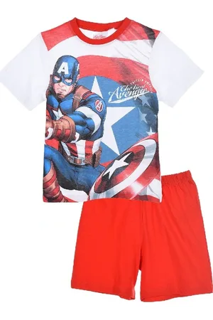 Marvel Marvel Captain America červené chlapecké pyžamo