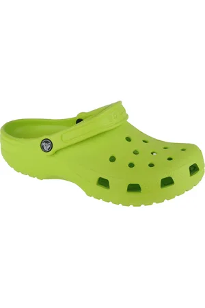 Crocs Zelené nazouváky Classic Clog 10001-3UH