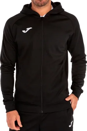 Joma Černá pánská mikina Menfis Hoodie 101303-100