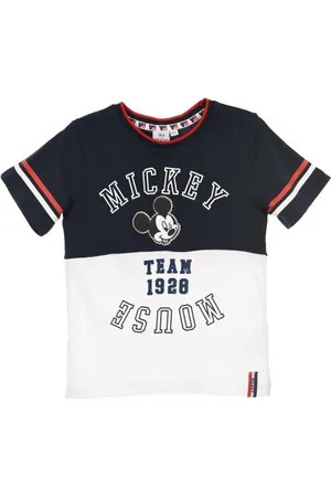 Mickey Mouse černo-bílé chlapecké tričko