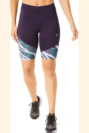 Asics Fialové biker shorts Wild Camo Sprinter Short 2012C377-500