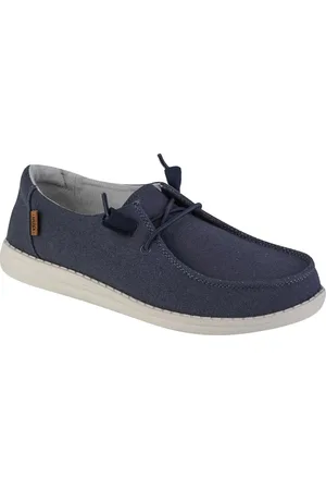 Hey dude Tmavě modré dámské polobotky Wendy Chambray 40058-4MQ