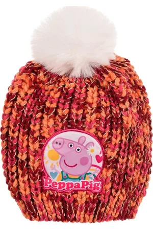 Peppa Pig Oranžová dívčí zimní čepice
