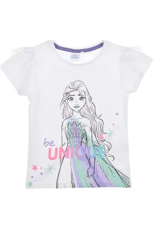 Frozen Bílé dívčí tričko Disney