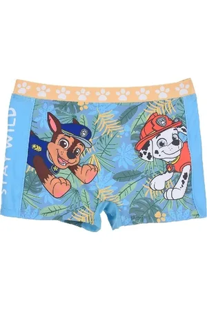 Paw Patrol Modré vzorované chlapecké plavky