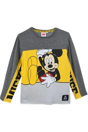 Mickey Mouse Sportovní mikina - šedo-žlutá