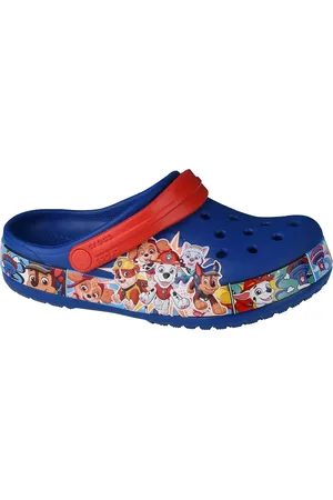 Crocs Modré chlapecké nazouváky Fun Lab Paw Patrol 205509-4GX