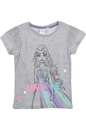 Frozen Šedé dívčí tričko Disney