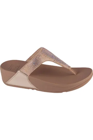FitFlop Rosegold dámské žabky Lulu EC5-A94