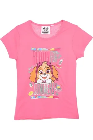 Paw Patrol Růžové dívčí tričko Skye