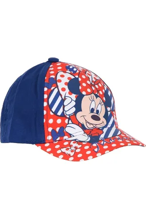 Minnie Modrá dívčí kšiltovka s puntíky