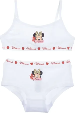 Minnie Bílý set spodního prádla