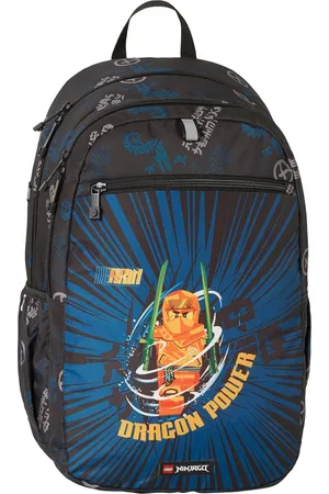 LEGO Wear Černo-modrý batoh Urban Backpack 20268-2404