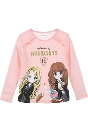 Harry Potter Světle růžové tričko s dlouhým rukávem