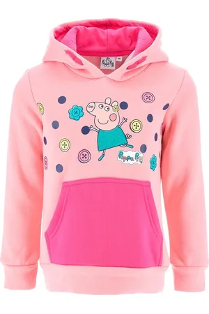 Peppa Pig Světle růžová dívčí mikina