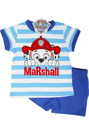 Paw Patrol Tlapková patrola chlapecký pruhovaný set MARSHALL