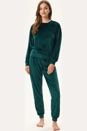 HENDERSON BARACCO Sametové dámské pyžamo Ladies Fain 41892 Fain S-2XL