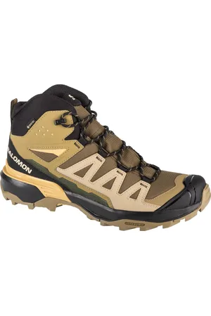 Salomon Khaki pánské turistické boty X Ultra 360 Mid GTX 474477