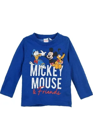 Mickey Mouse Modré tričko Disney s dlouhým rukávem