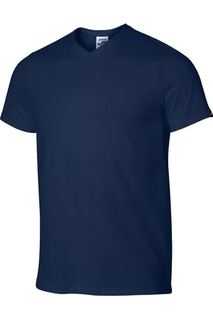 Joma Tmavě modré bavlněné tričko Versalles Short Sleeve Tee 101740-331
