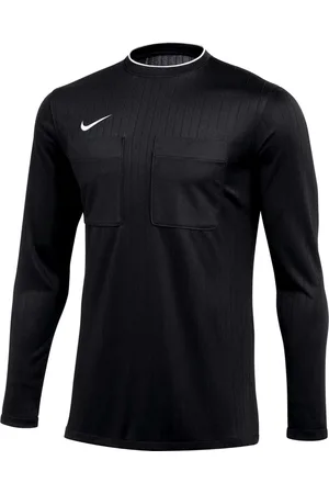 Nike Černé pánské tričko Dri-FIT Referee Jersey Longsleeve DH8027-010