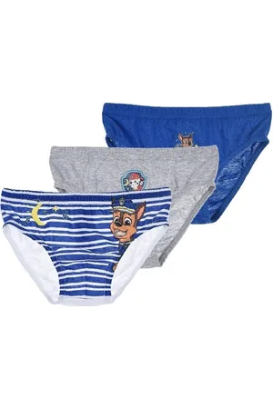 Paw Patrol Set 3ks chlapeckých slipů - /šedá/bílo