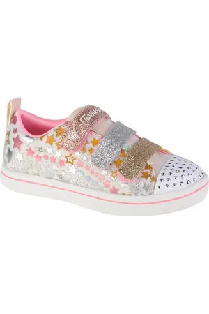 Skechers Třpytivé svítící tenisky Sparkle Rayz-Star Blast 314839L-WMLT