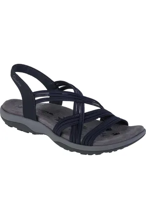 Skechers Tmavě modré dámské sandály Reggae Slim Simply Stretch Sandals 163023-NVY