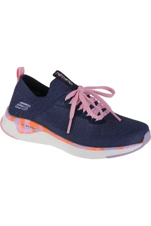 Skechers Tmavě modré dívčí tenisky Solar Fuse 302040L-NVMT