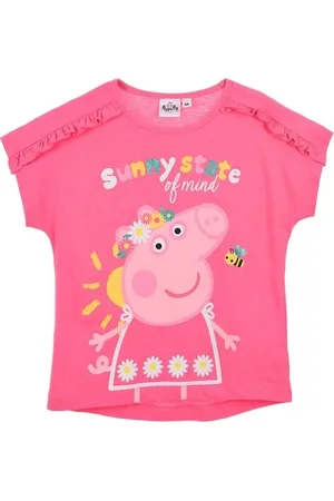 Peppa Pig Růžové dívčí tričko